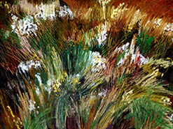 Roswita Busskamp painting Grass and Weeds