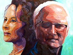 Roswita Busskamp painting Didy and Hans