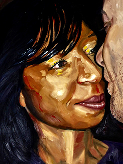 Roswita Busskamp painting In Love