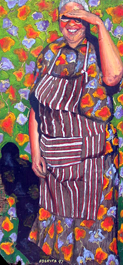 Roswita Busskamp painting Maureen